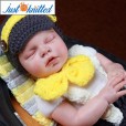 baby knitted dungarees
